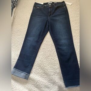 Nine West Midnight Blue Cropped Jeans